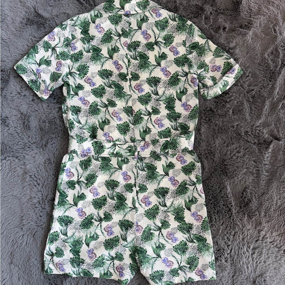 Maje Women Short jumpsuit in printed viscoselinen - Picture 3 of 7
